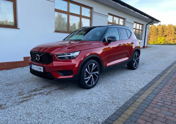 Volvo XC 40 cena 148000 przebieg: 61638, rok produkcji 2020 z Osiek małe 596